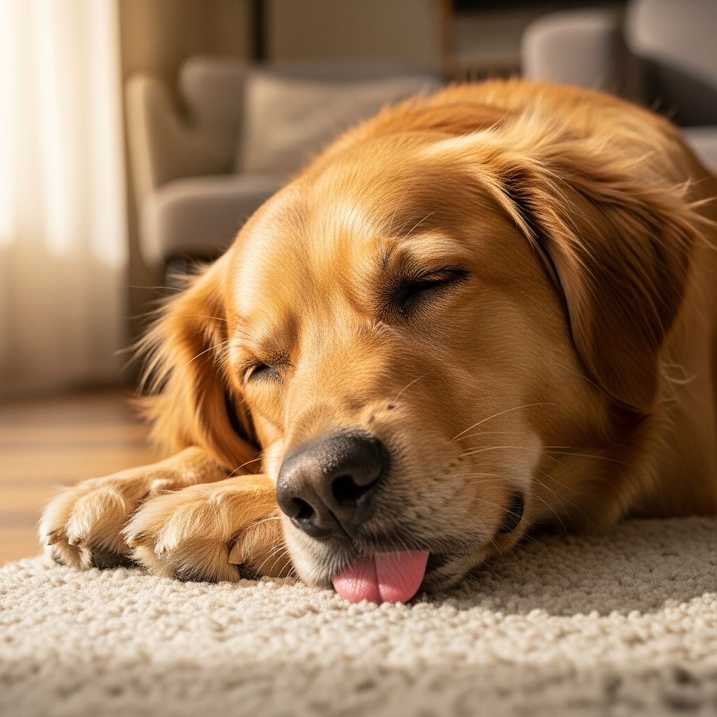 Discover the common and concerning reasons your dog sleeps with tongue out, from relaxation to health alerts, and when to see a vet.