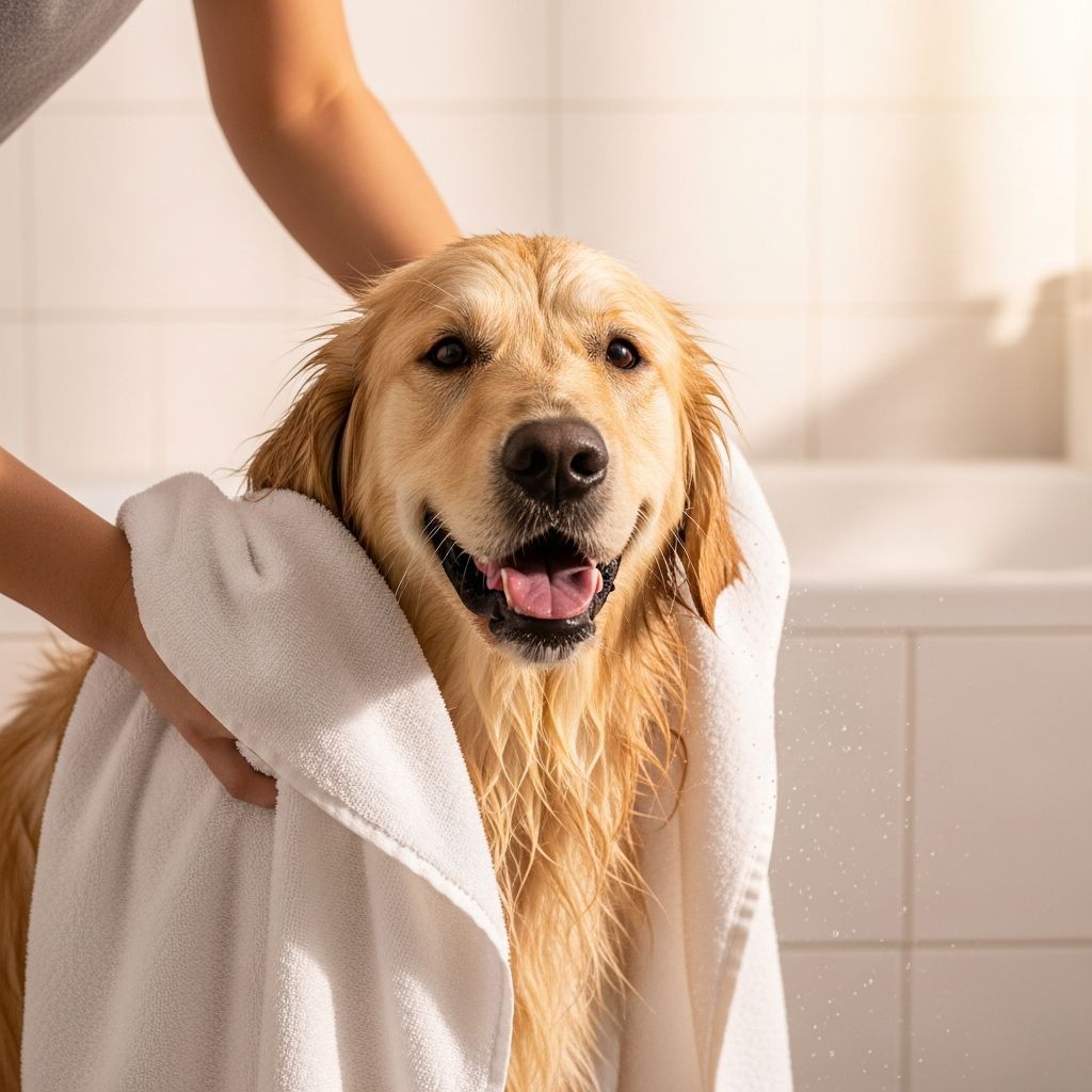 Why Drying Your Dog After a Bath Matters Learn why skipping the drying step after bathing your dog can lead to serious skin problems.