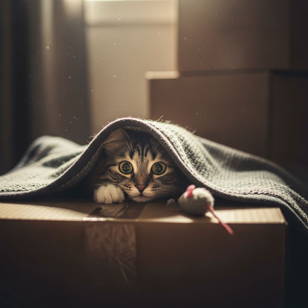 Discover why your cat hides after moving and expert tips to help them adjust quickly and feel secure in their new environment.