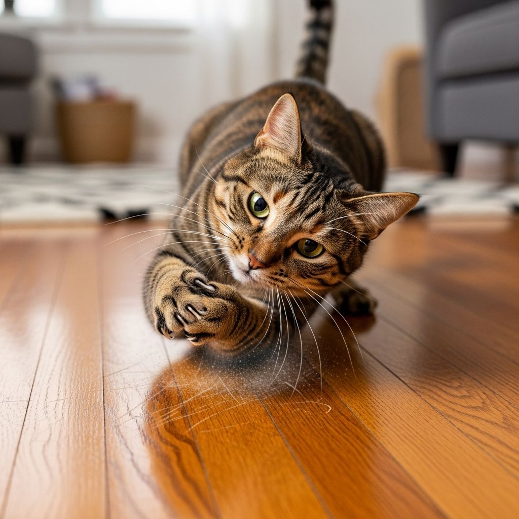 Why Is My Cat Scratching The Floor: 6 Easy Fixes Uncover the reasons behind your cat's floor scratching habit and discover effective, humane strategies to redirect this natural feline behavior.