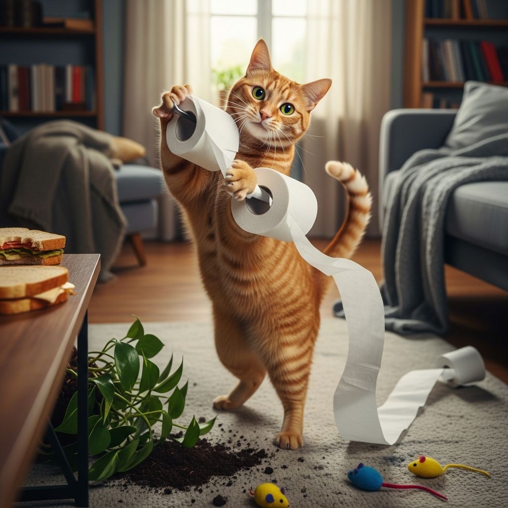 Unravel the mysteries behind your cat's naughty behaviors and discover effective ways to address them for a harmonious home.