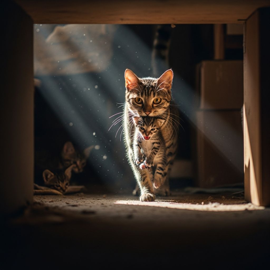 Why Mother Cats Relocate Their Kittens: 6 Vet-Backed Reasons Uncover the instinctual reasons behind a mama cat's urge to shift her litter and learn how to support her choices safely.