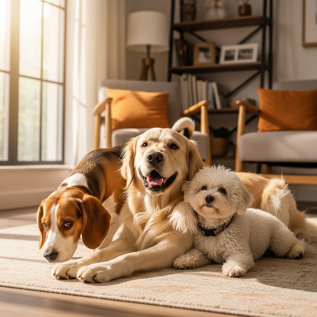 Discover the rewarding world of multi-dog households: endless companionship, shared adventures, and tips for harmonious living with more than one canine friend.
