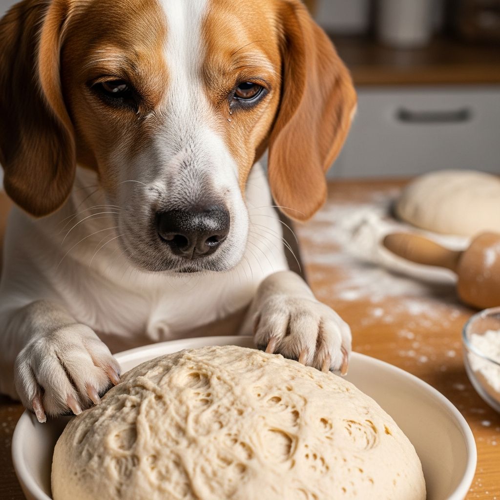 Discover the hidden dangers of raw dough for dogs, from stomach bloat to alcohol poisoning, and learn vital steps for prevention and emergency response.