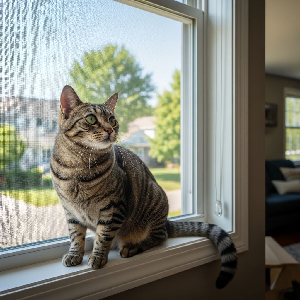 How to Prevent Your Cat From Falling Out the Window Essential guide to securing windows and keeping your curious cat safe from falls while enjoying fresh air and views.