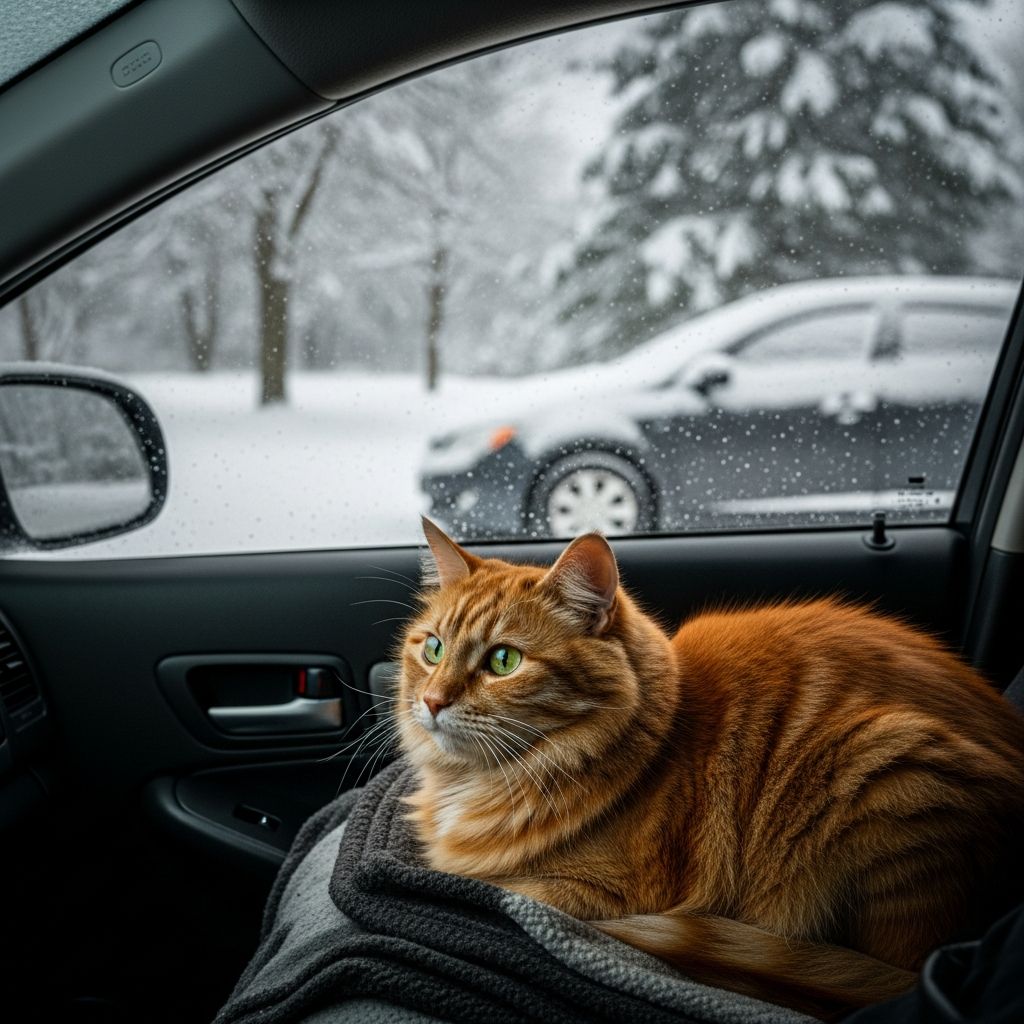 Winter Car Dangers for Cats: Protection Guide Discover why cats seek refuge on vehicles during freezing weather and learn vital steps to shield them from engine injuries and hypothermia risks.