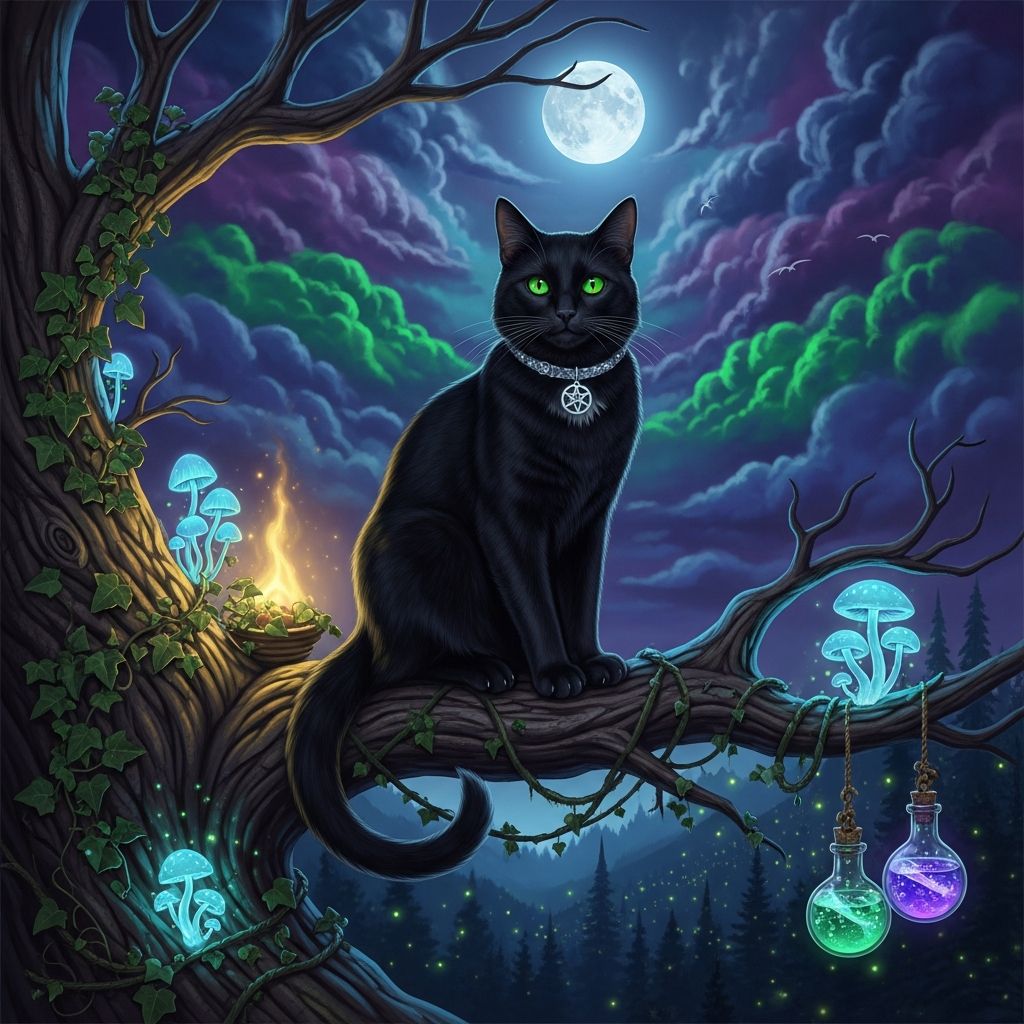 Witchy Cat Names: Magical & Mystical Ideas Discover enchanting witch-inspired names perfect for your mysterious feline companion.