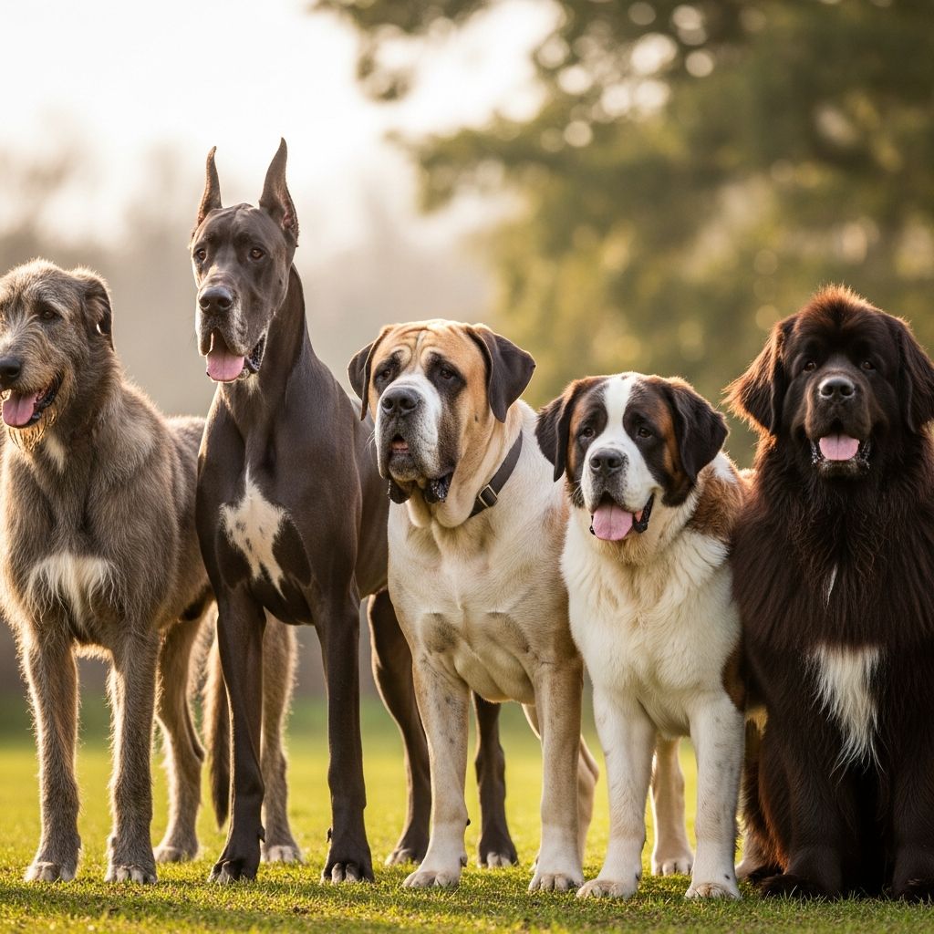 World’s Largest Dog Breeds: Top Giants, Records, Care Guide Discover the towering giants of the dog world, from record-breaking Great Danes to massive Mastiffs that redefine canine size and strength.