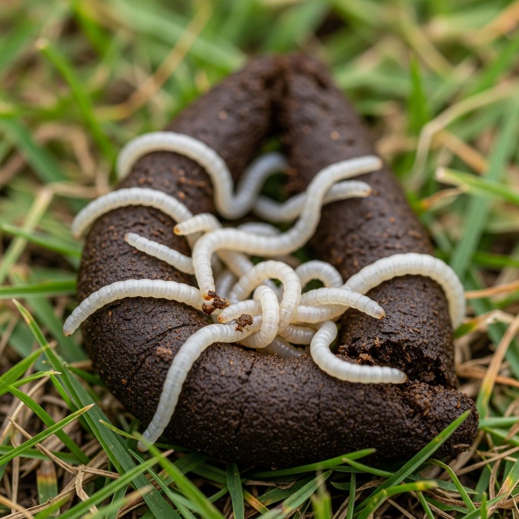 Worms In Dog Poop: Guide To Signs, Treatment & Prevention Spot, identify, treat, and prevent intestinal worms in your dog's stool for optimal health.