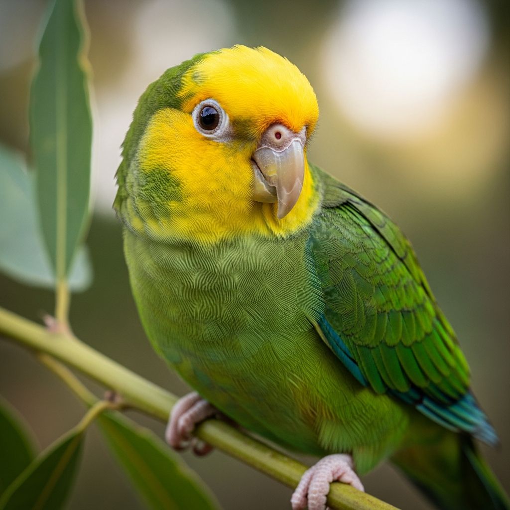 Discover the vibrant world of yellow-faced parrotlets, small parrots with big personalities perfect for dedicated bird enthusiasts.