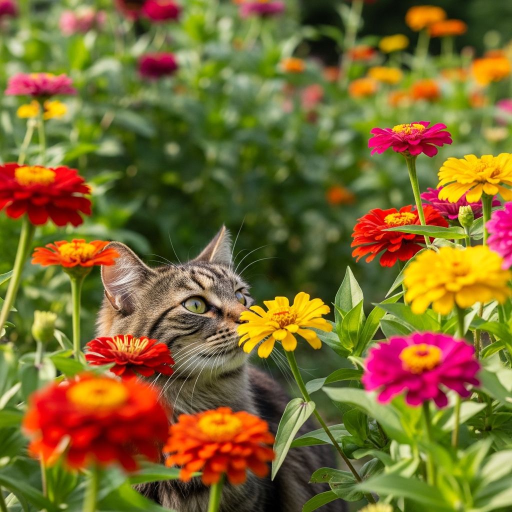 Zinnias And Cats: A Safe Garden Guide For Cat Owners Discover why zinnias are a worry-free choice for cat owners seeking vibrant, pet-safe flowers in home gardens.