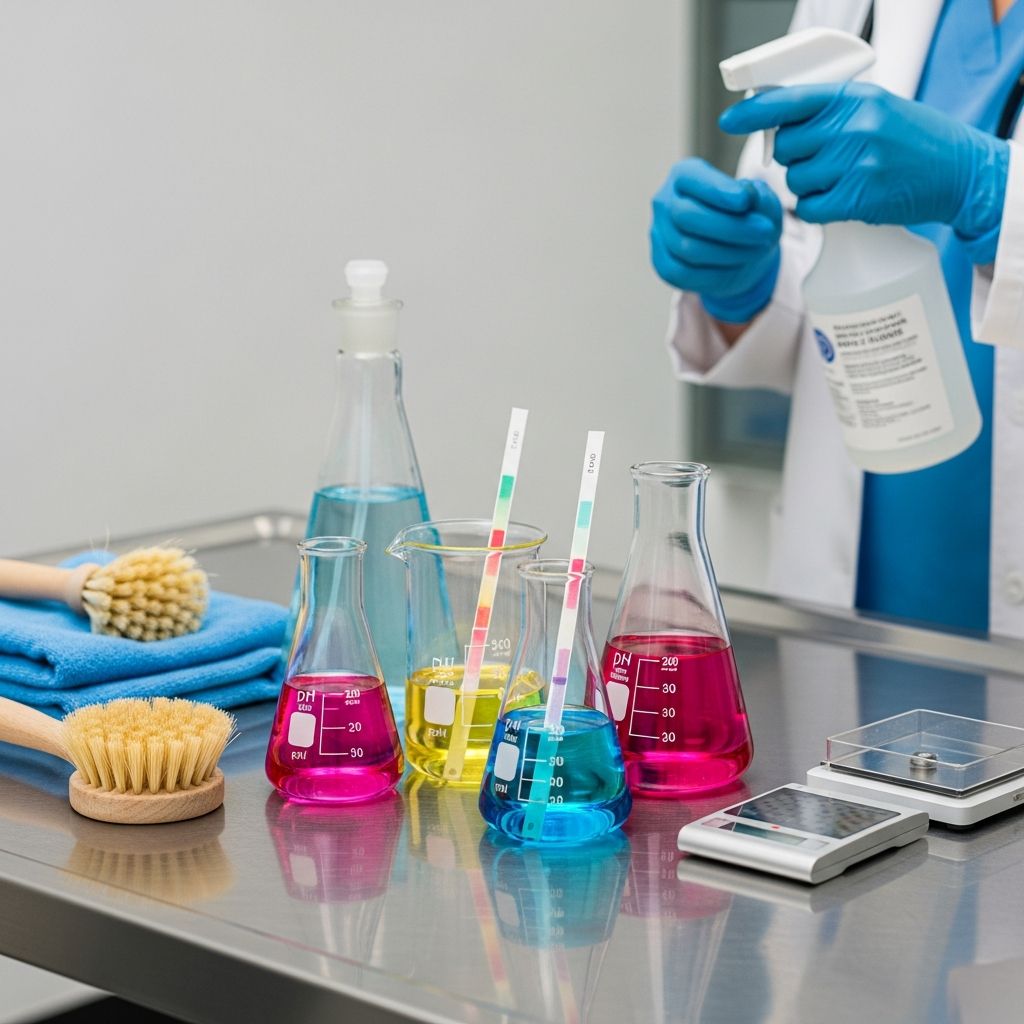 Exploring the vital roles of acidic and alkaline agents in preventing infections and maintaining hygiene in animal care settings.