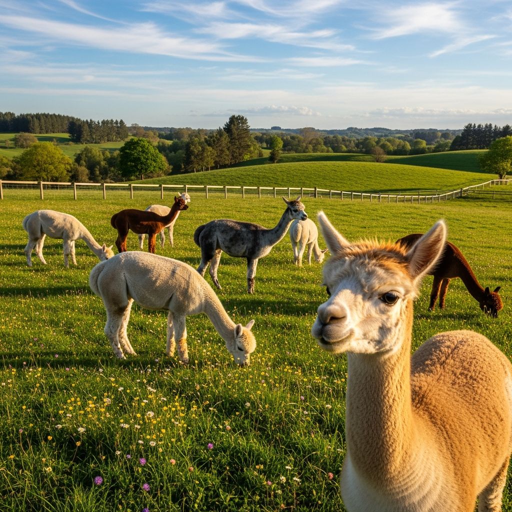 Alpaca Farming Essentials: A Complete Care Guide Master alpaca husbandry with practical insights on nutrition, shelter, health and sustainable farming practices.