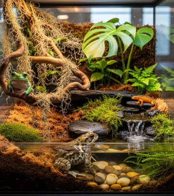 Expert tips for creating thriving homes for pet amphibians with proper temperature, humidity, and habitat design.