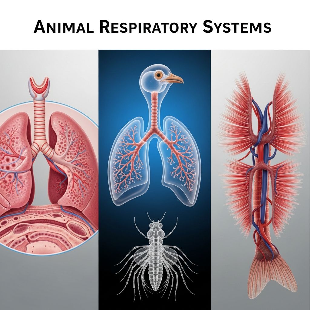 Discover how diverse animal species breathe, from mammals to birds and insects, with in-depth anatomy and vital functions explained.