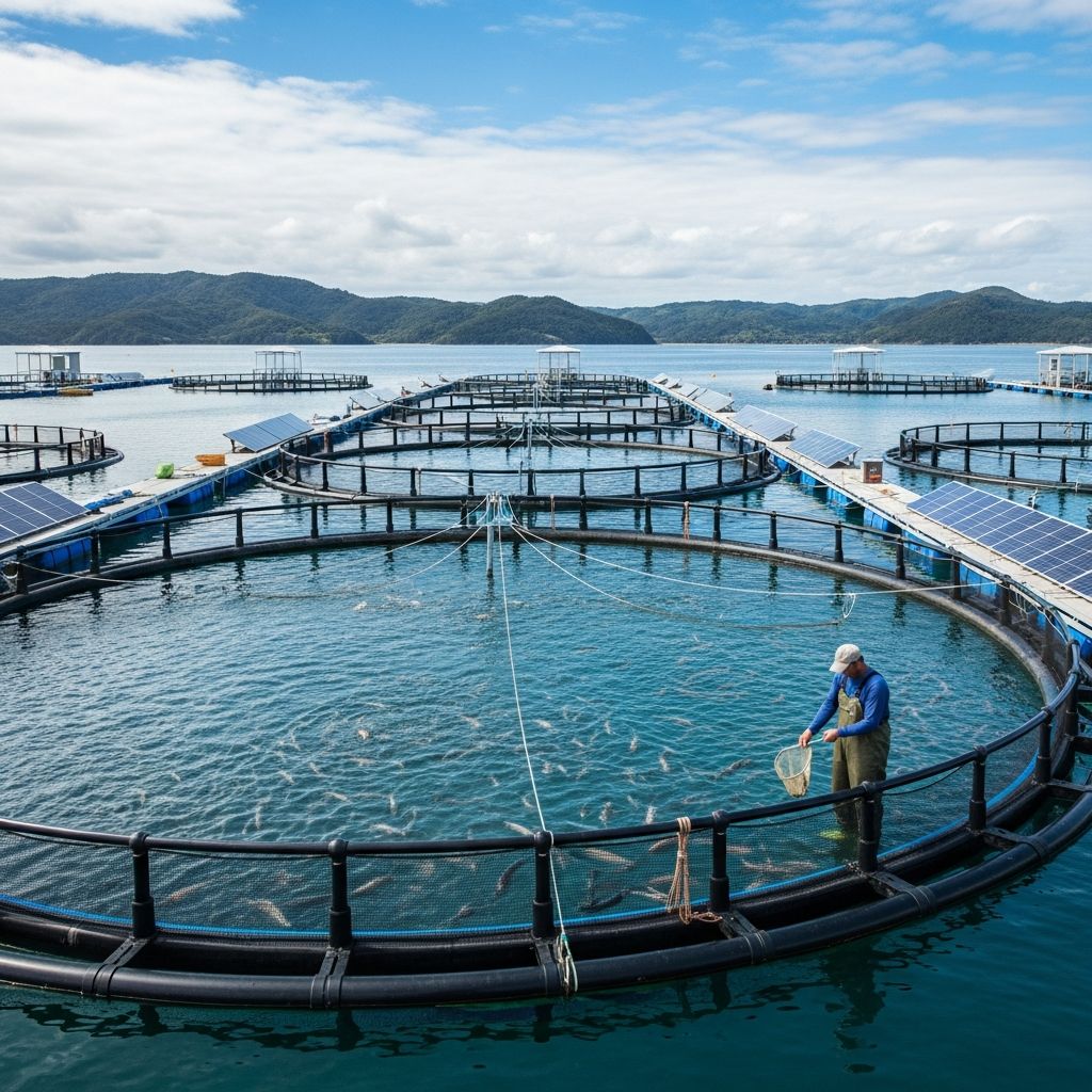 Explore how aquaculture sustains seafood supply, boosts economies, and protects marine ecosystems amid rising global demands.