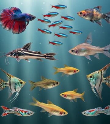 Explore the hierarchical classification of popular aquarium fish, from major classes to specific families, to better understand their biology and care needs.