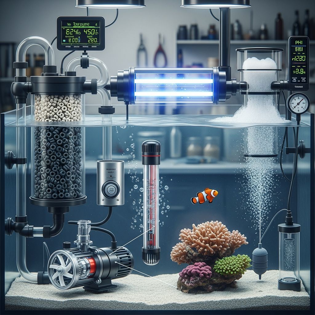 Essential Components of Aquatic Life Support Systems Master the core elements that maintain healthy aquatic environments