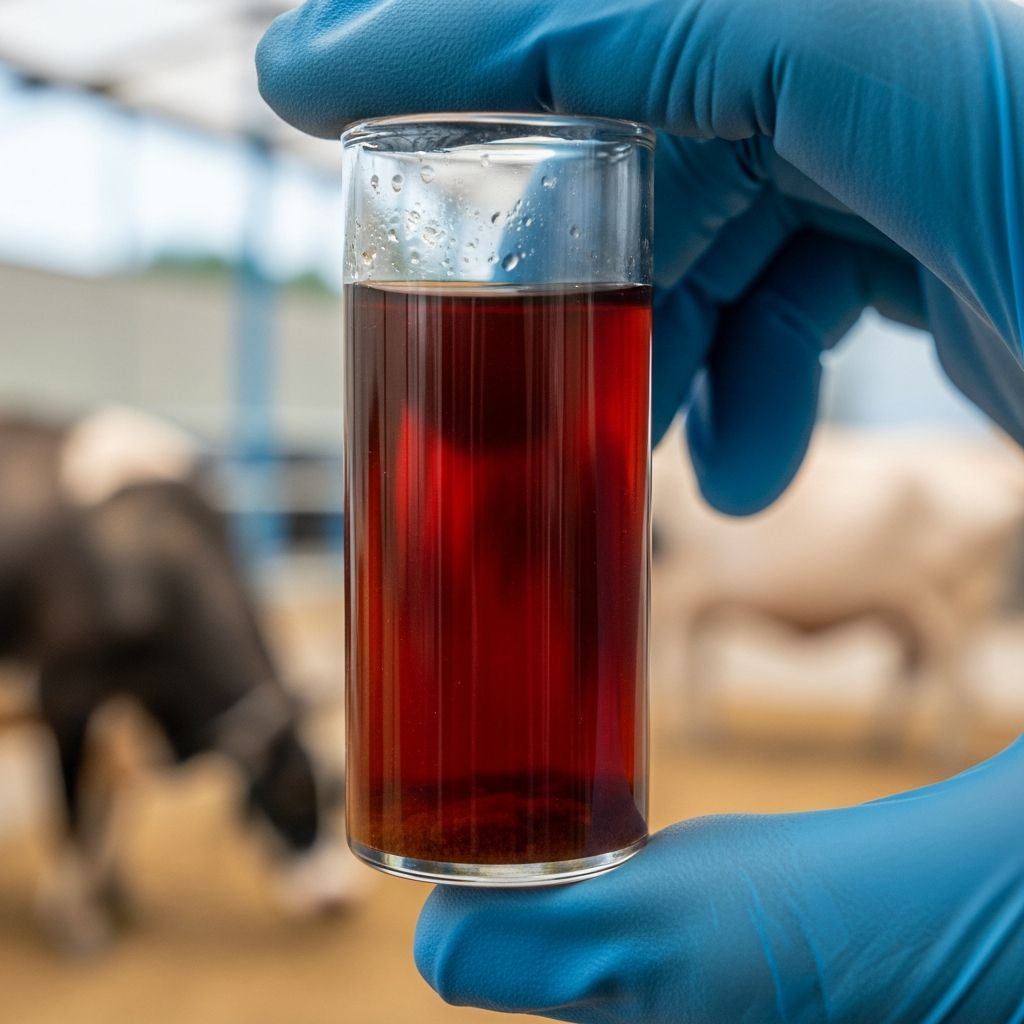 Understanding the deadly Clostridial disease causing red urine and rapid death in cattle and other animals – symptoms, causes, and prevention strategies.