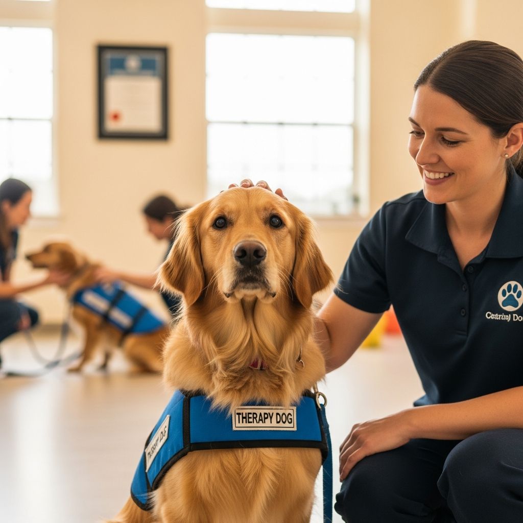Certified Therapy Dog: Guide To Training And Registration Complete guide to training and registering your dog as a therapy animal