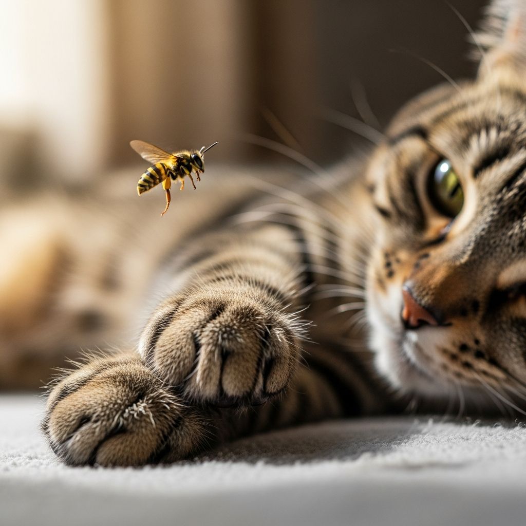 Learn how to spot, treat, and prevent bee and wasp stings in cats for quick recovery and peace of mind.