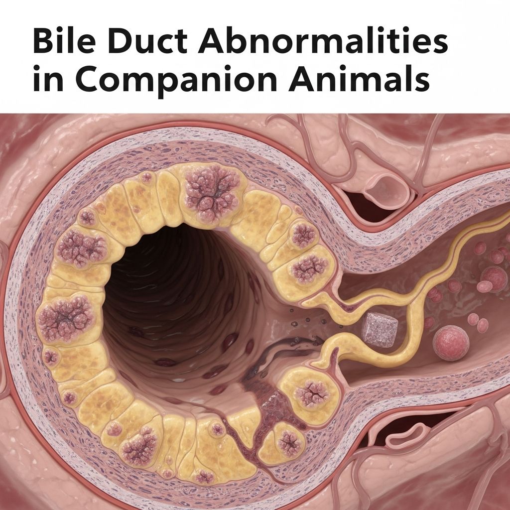 Bile Duct Abnormalities in Companion Animals Understanding congenital and acquired biliary disorders in dogs and cats