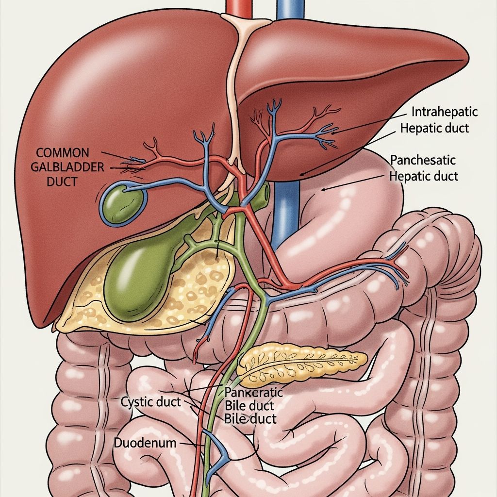 Biliary Pathways in Animals: Gallbladder and Ducts Explore the anatomy, function, and species variations of the gallbladder, cystic duct, and common bile duct in veterinary medicine.