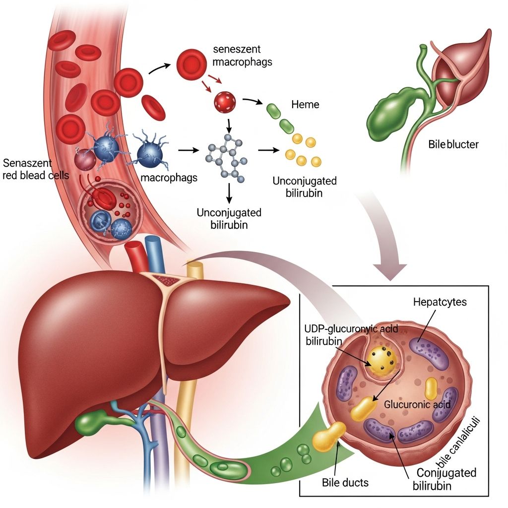 Bilirubin Production and Processing in Veterinary Medicine Understanding how animals break down hemoglobin and process bilirubin through the liver