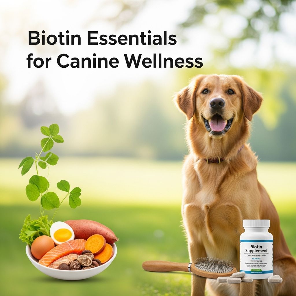 Biotin For Dogs: Comprehensive Guide To Skin, Coat, And Nails Unlock the power of biotin to transform your dog's skin, coat, nails, energy, and joints for peak vitality and shine.