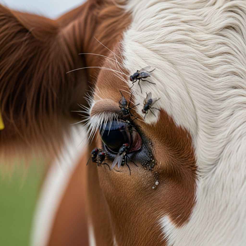 Black Flies: Understanding Impact on Livestock and Animals Comprehensive guide to black fly biology, disease transmission, and effective control strategies for animal health.
