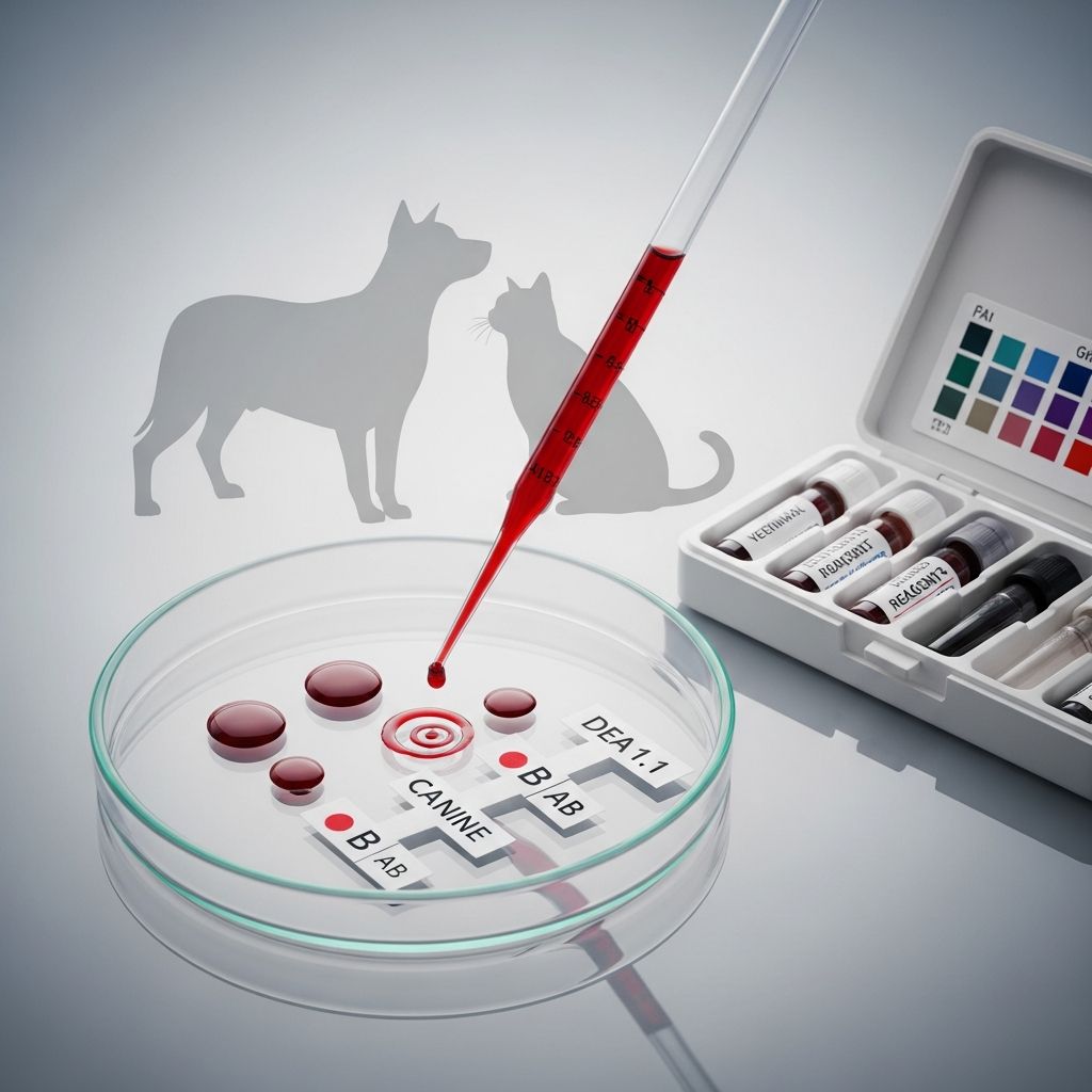 Blood Typing Essentials for Dogs and Cats Unlock the secrets of canine and feline blood groups to ensure safe transfusions and prevent life-threatening reactions in pets.