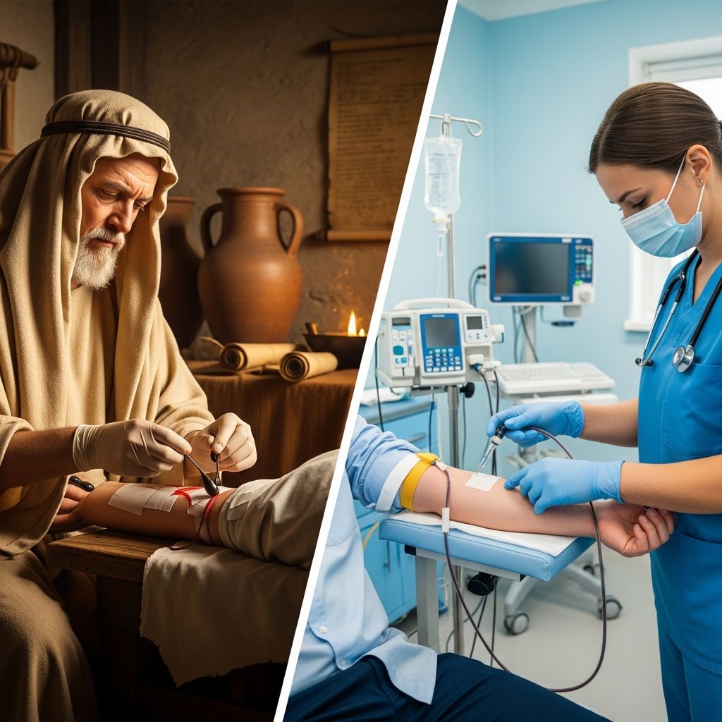 Bloodletting: From Ancient Cure to Modern Therapy Explore the evolution of bloodletting, leeches, and phlebotomy—from millennia-old humoral theories to targeted 21st-century applications.