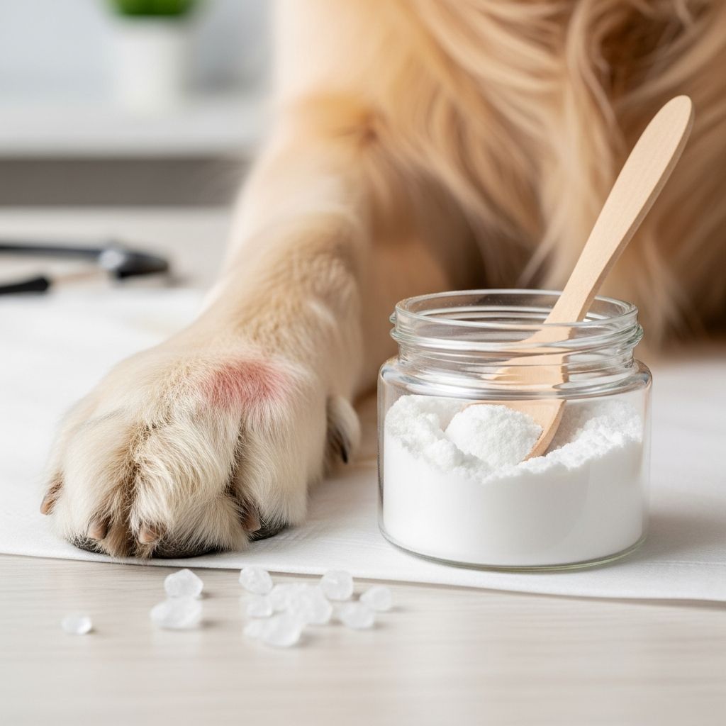 Discover safe ways to use boric acid alongside proven treatments for managing your dog's allergy symptoms effectively.