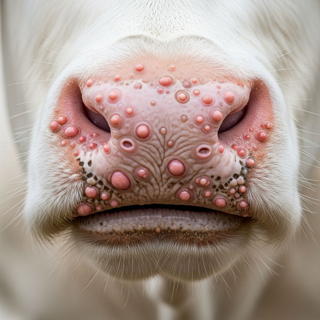 Bovine Papular Stomatitis: Diagnosis, Treatment, Prevention Exploring the causes, symptoms, diagnosis, and control of this common parapoxvirus infection affecting young cattle worldwide.