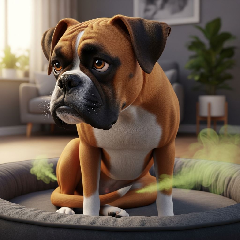 Boxer Dog Flatulence: Practical Guide To Reduce Gas Discover why Boxers suffer from excessive gas and learn effective strategies to reduce flatulence for a healthier, happier pet.