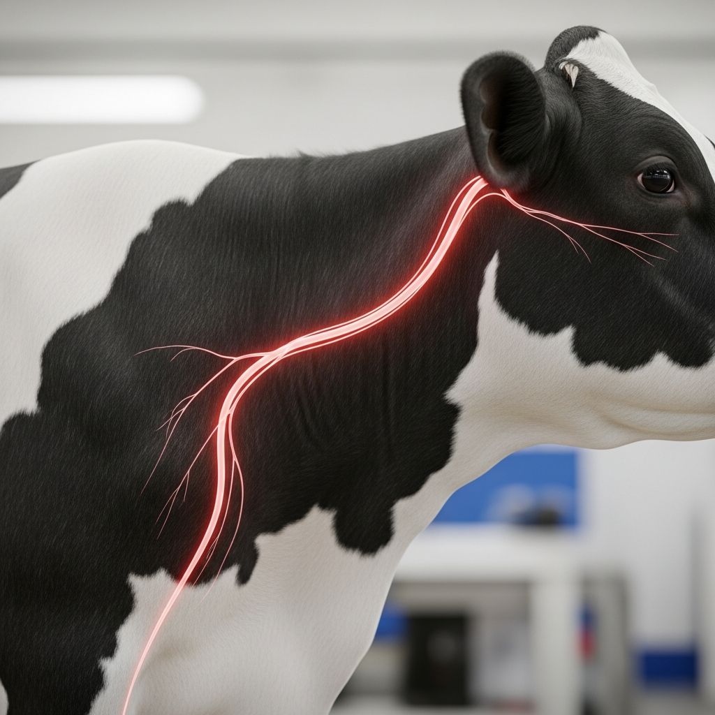 Exploring causes, clinical signs, management strategies, and recovery outlook for brachial plexus injuries in bovine forelimbs.
