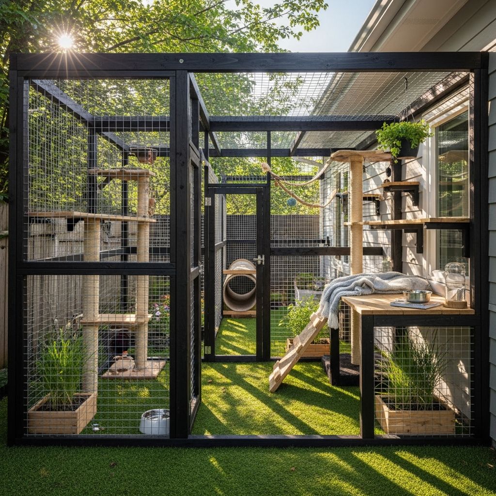 Catio: 6-Step Guide To Build The Perfect Enclosure Discover how to create a safe, enriching outdoor haven for your cat with our comprehensive catio building guide.