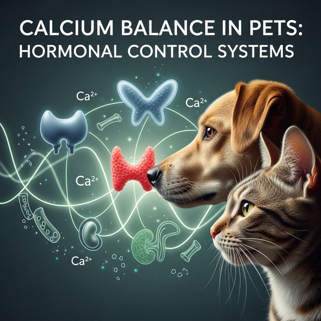 Calcium Balance in Pets: Hormonal Control Systems Understanding how parathyroid hormones maintain pet health and wellness