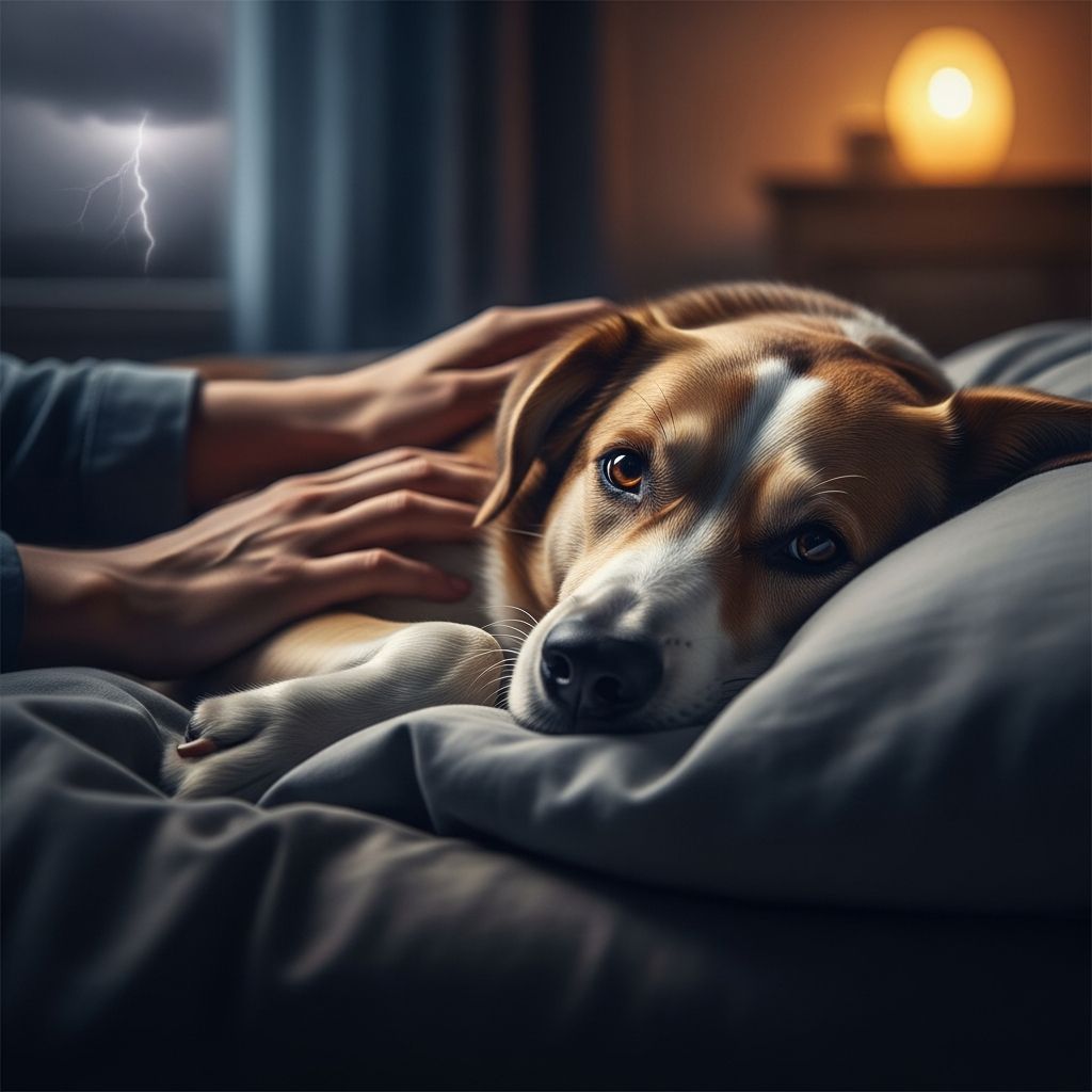 Calming Dogs Afraid Of Thunderstorms: Expert Tips For Owners Discover effective strategies to ease your dog's thunderstorm fears and improve their comfort during stormy weather.