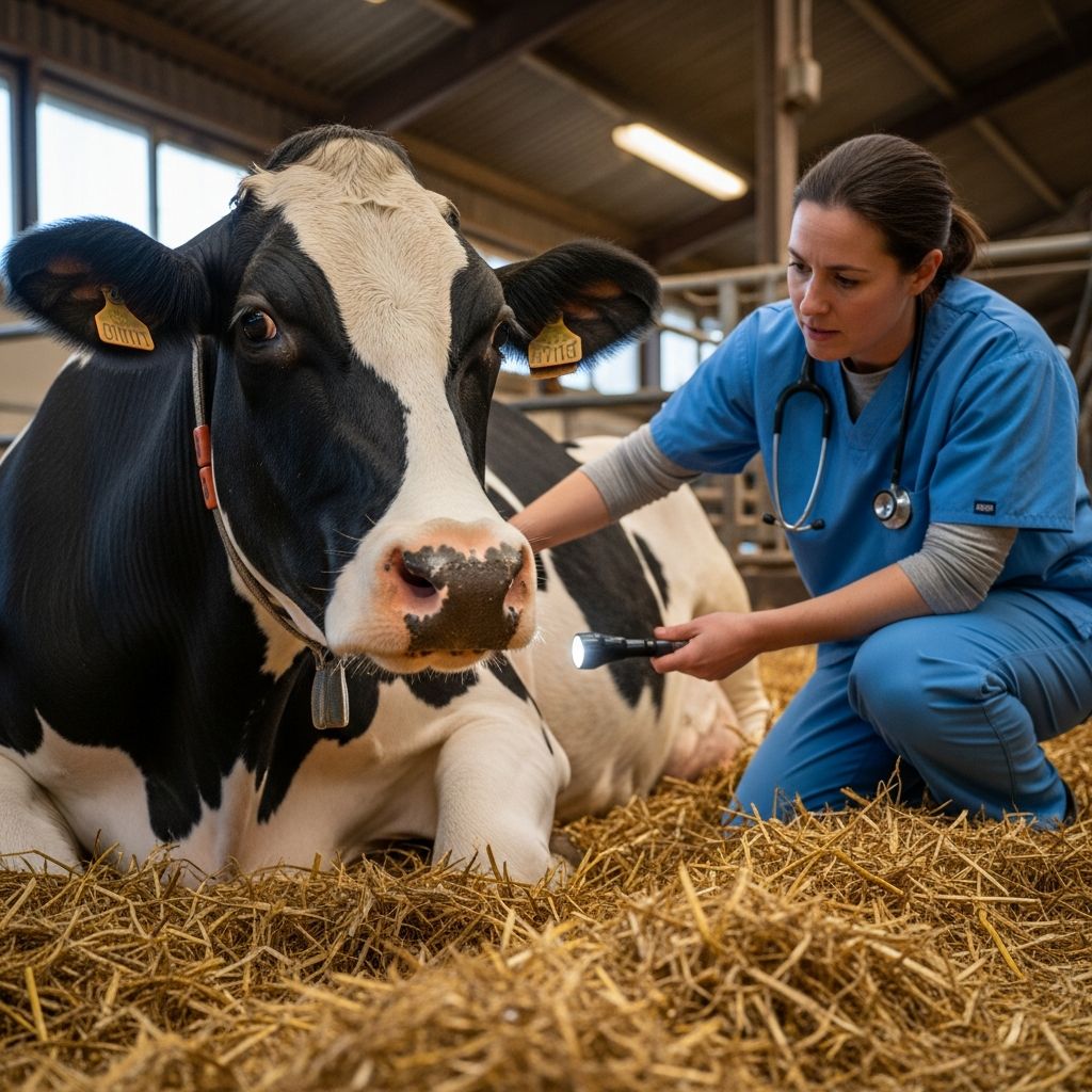 Calving Paralysis In Cattle: Comprehensive Guide To Recovery Understanding nerve damage from difficult births, symptoms, recovery strategies, and prevention in dairy and beef herds.