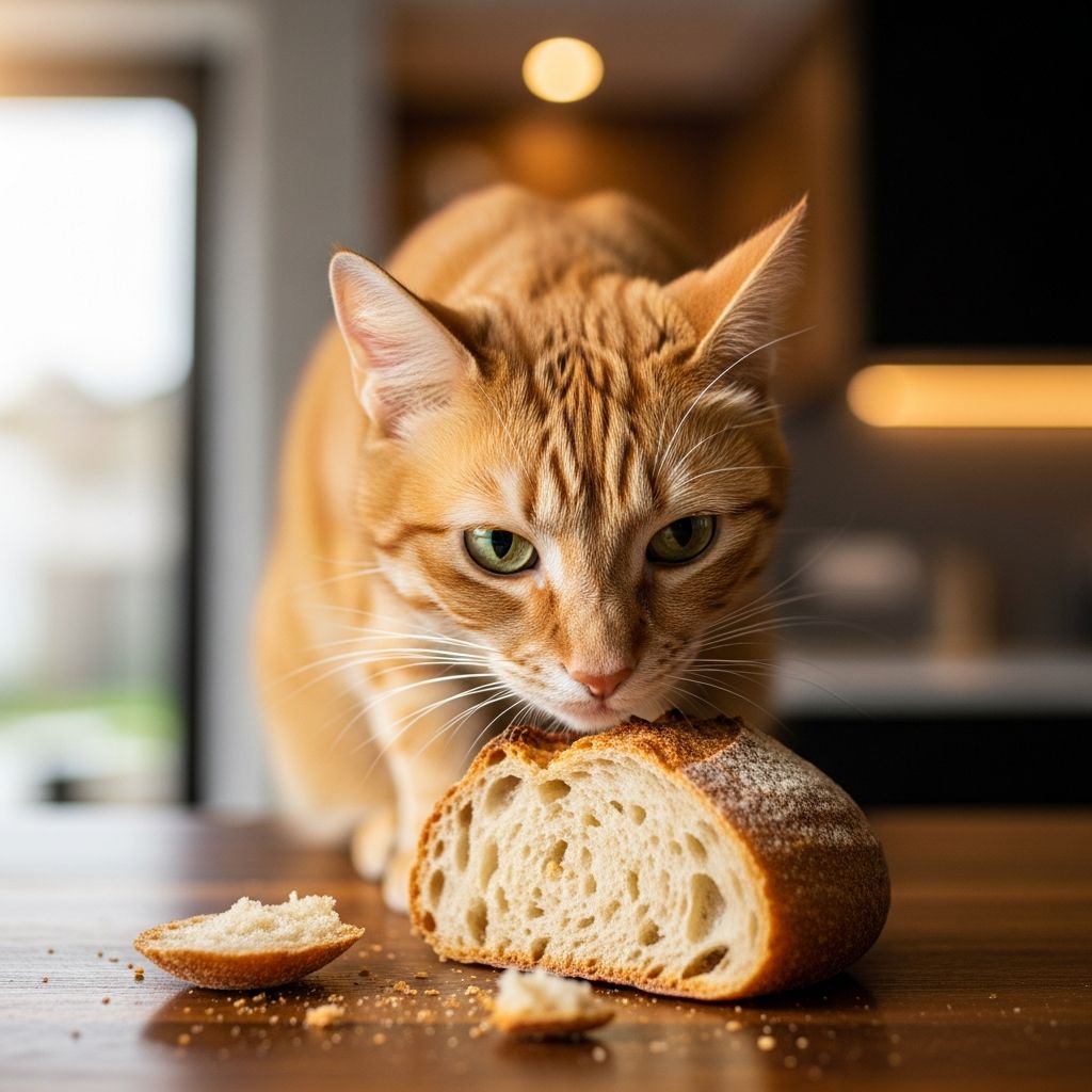 Discover if bread is safe for your cat, how much to offer, and healthier treat alternatives for optimal feline health.