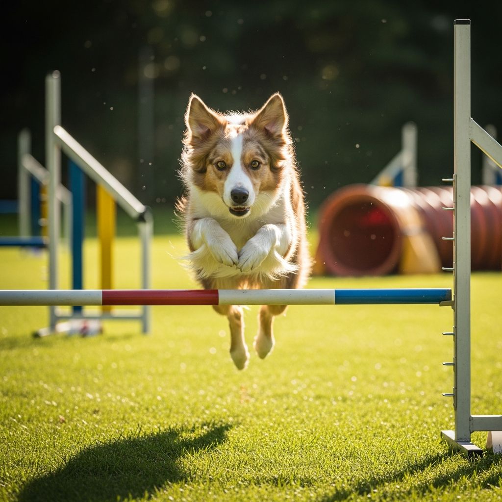 Master the fundamentals of agility training to develop your dog's athletic abilities and strengthen your bond.