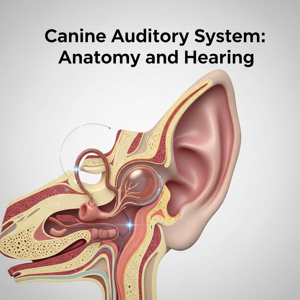 Explore how dogs hear: From sound capture to brain processing