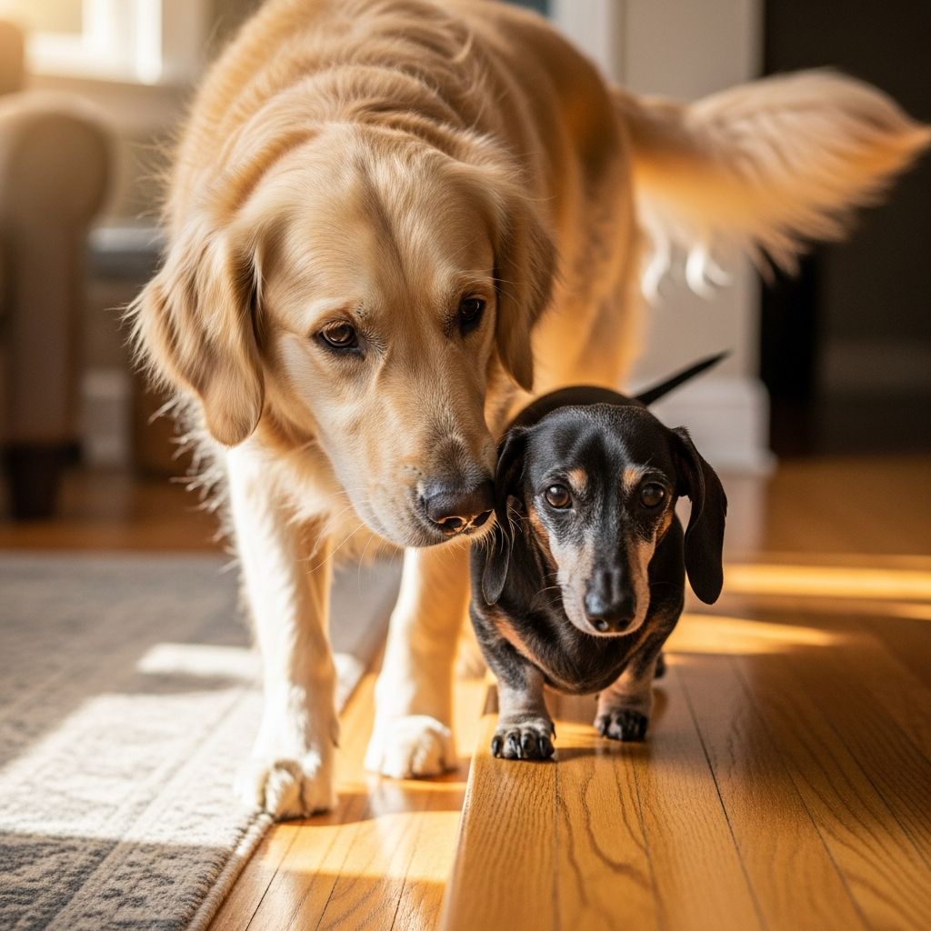 Canine Companions: Dogs Assisting Fellow Dogs Discover how highly trained dogs step up as service animals to support other dogs with disabilities, fostering independence and stronger pack bonds.