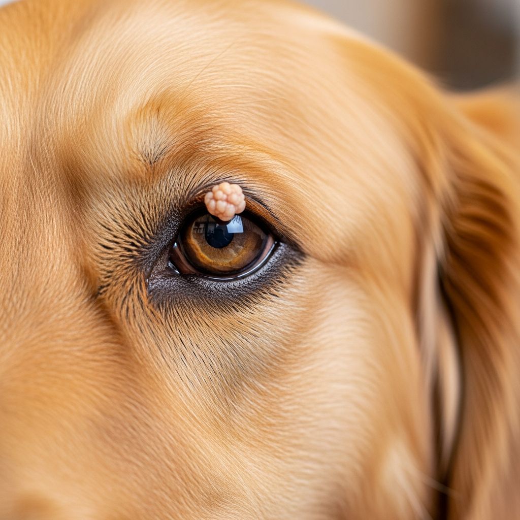 Canine Eyelid Warts: Complete Guide For Pet Owners Comprehensive guide to recognizing, treating, and preventing warts on your dog's eyelids for optimal eye health.