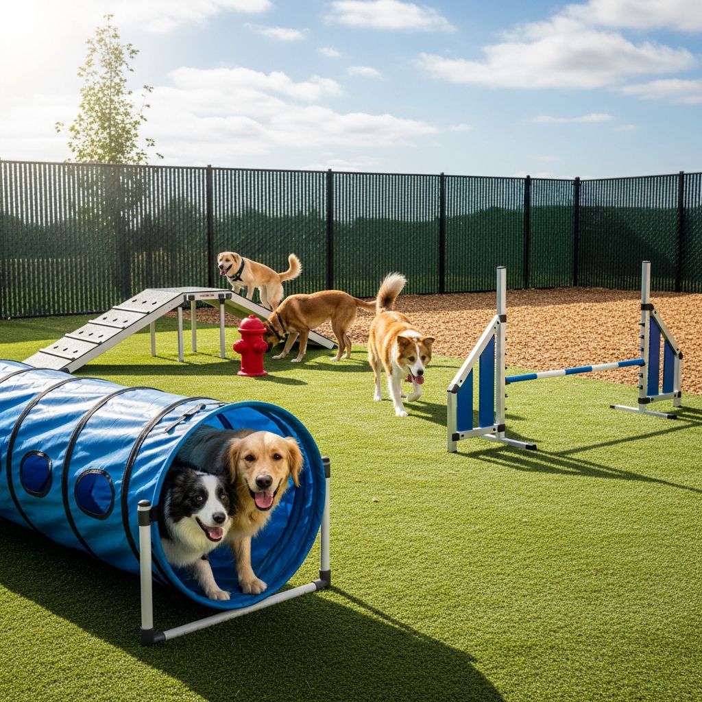 Canine Play Equipment: Selection and Safety Learn how to choose safe, engaging toys that match your dog's unique needs and play style.