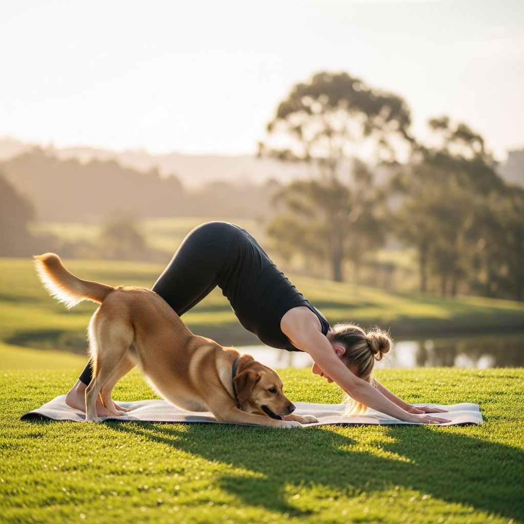 Canine Wellness Through Movement: A Guide to Doga Discover how practicing yoga with your dog strengthens your bond while promoting physical and mental wellbeing for both.