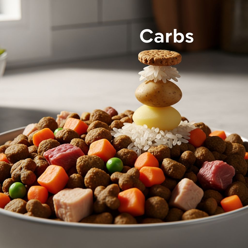 Carbs In Dog Food: What To Know For Healthy Diets Uncover the truth about carbohydrates in canine diets: essential energy source or unnecessary filler? Learn optimal levels and best choices.
