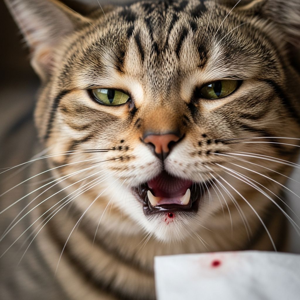 Blood in Cat Cough: Causes, Symptoms, and Treatment Understand why your cat coughs up blood and when to seek emergency veterinary care.