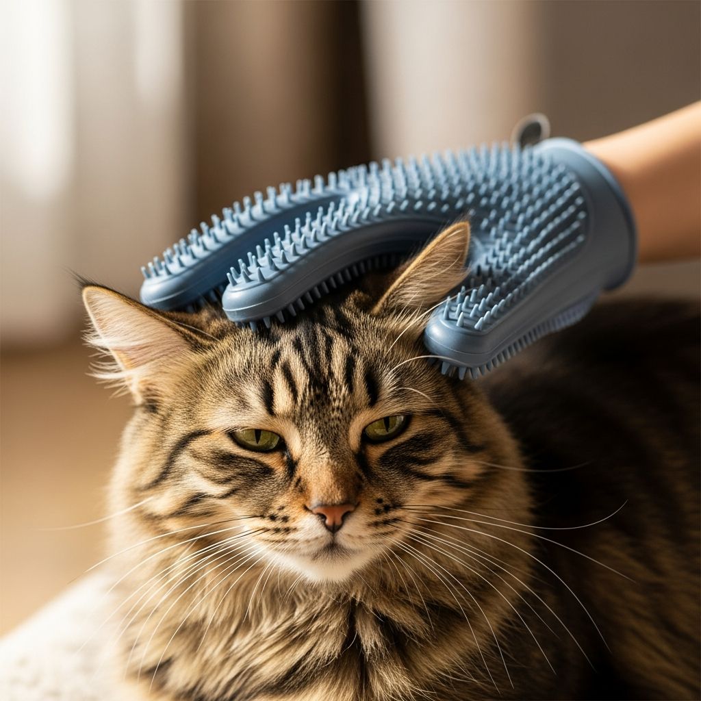 Cat Grooming Gloves: 6-Step Guide To Easier Shedding Control Discover how cat grooming gloves simplify fur care, reduce shedding, and strengthen bonds with your feline companion effortlessly.